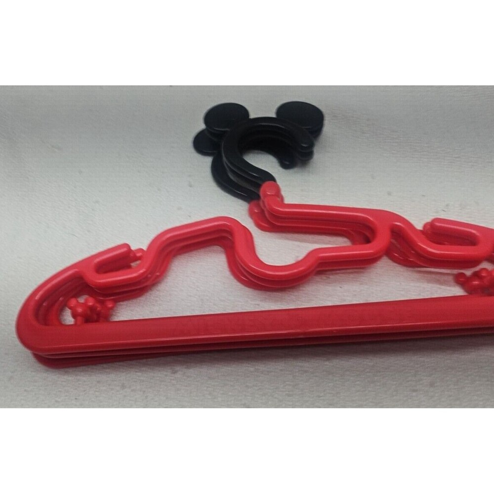 Mickey Mouse Kids Plastic Hangers, Kids Clothes Hangers 4 pieces - Picture 7 of 8